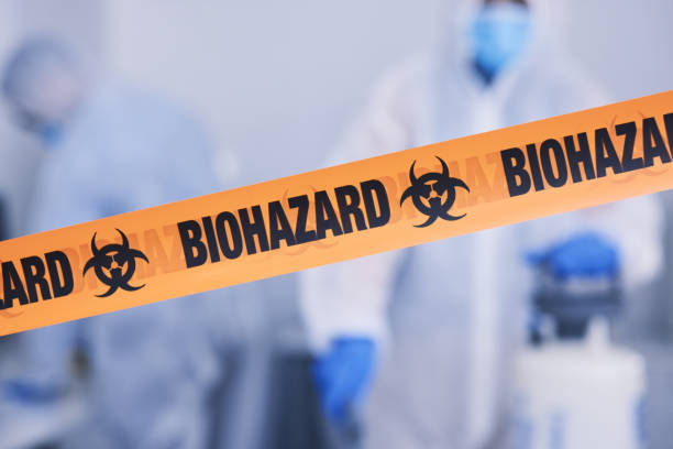 Professional Drug Lab Cleanup technician working in Lake Worth, TX